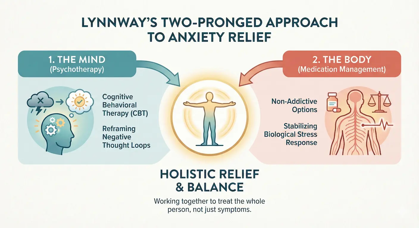 Anxiety Treatment Visual